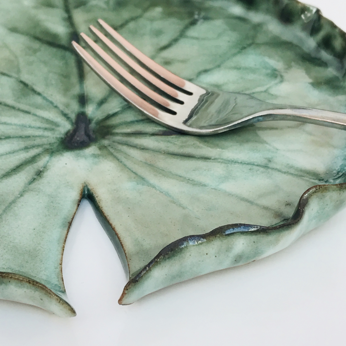 Pond Lily Dish for Niall Keating Close Up