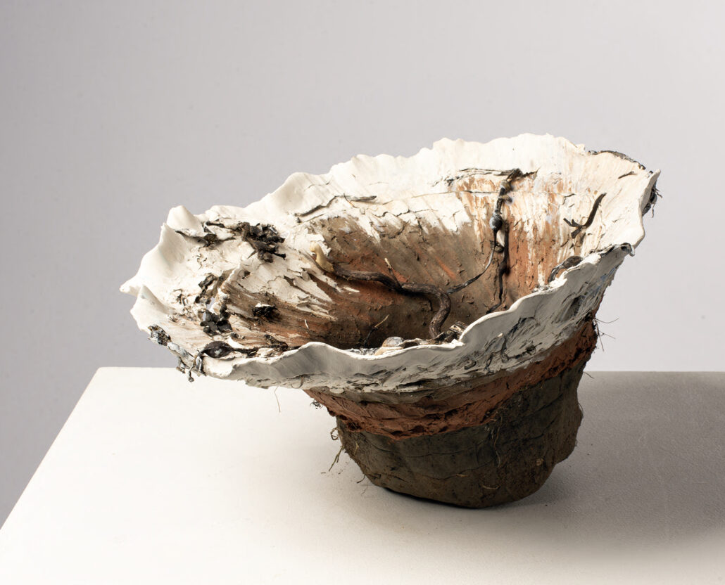 Earth Vessel (Mawgan Porth, Cornwall) By Sonya Wilkins Ceramics