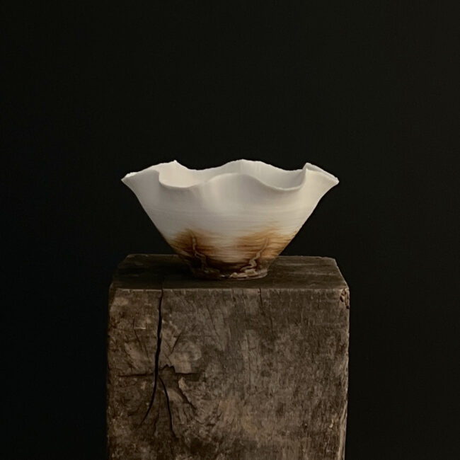 Porcelain Contemplation Bowl (2024) By Sonya Wilkins Ceramics