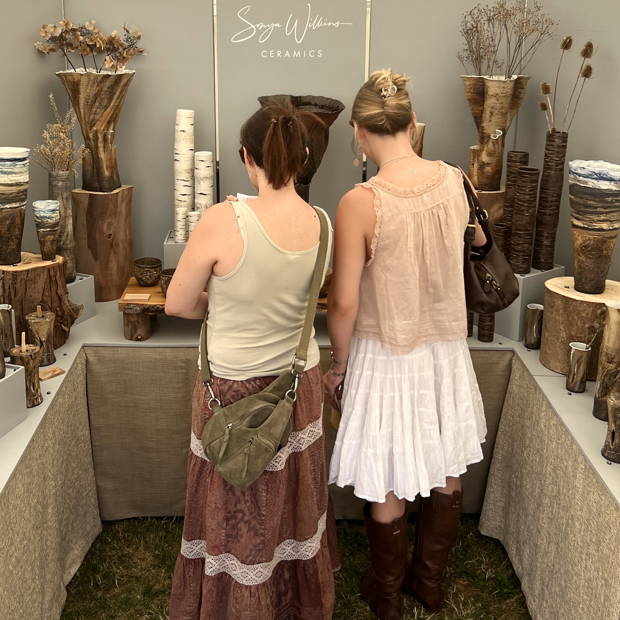 Celebrating Ceramics 2025 Sonya Wilkins Ceramics Display Stand Celebrating Ceramics 2025 Sonya Wilkins Ceramics Display Stand
