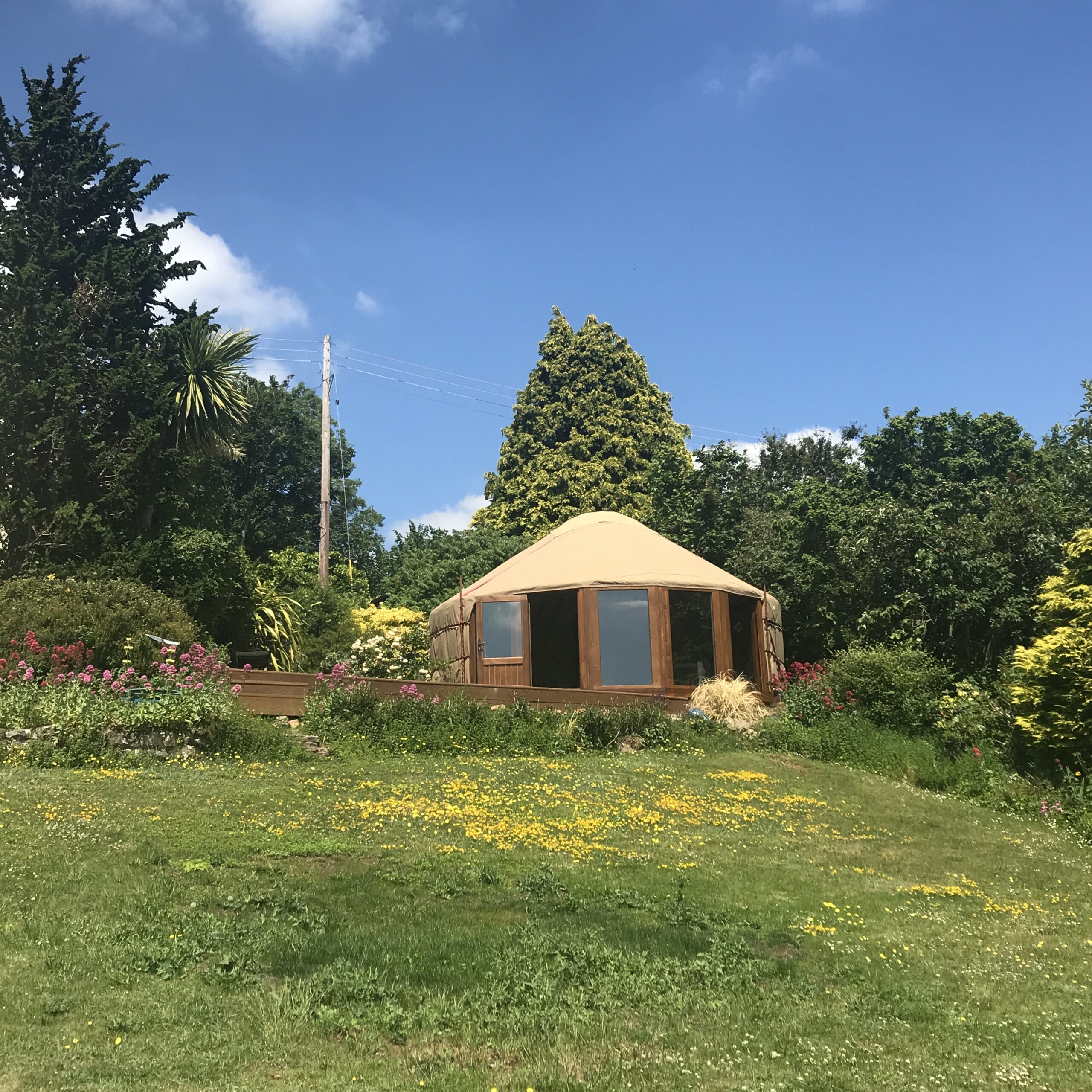Yurt creative retreat space at Mendip Croft in Somerset?