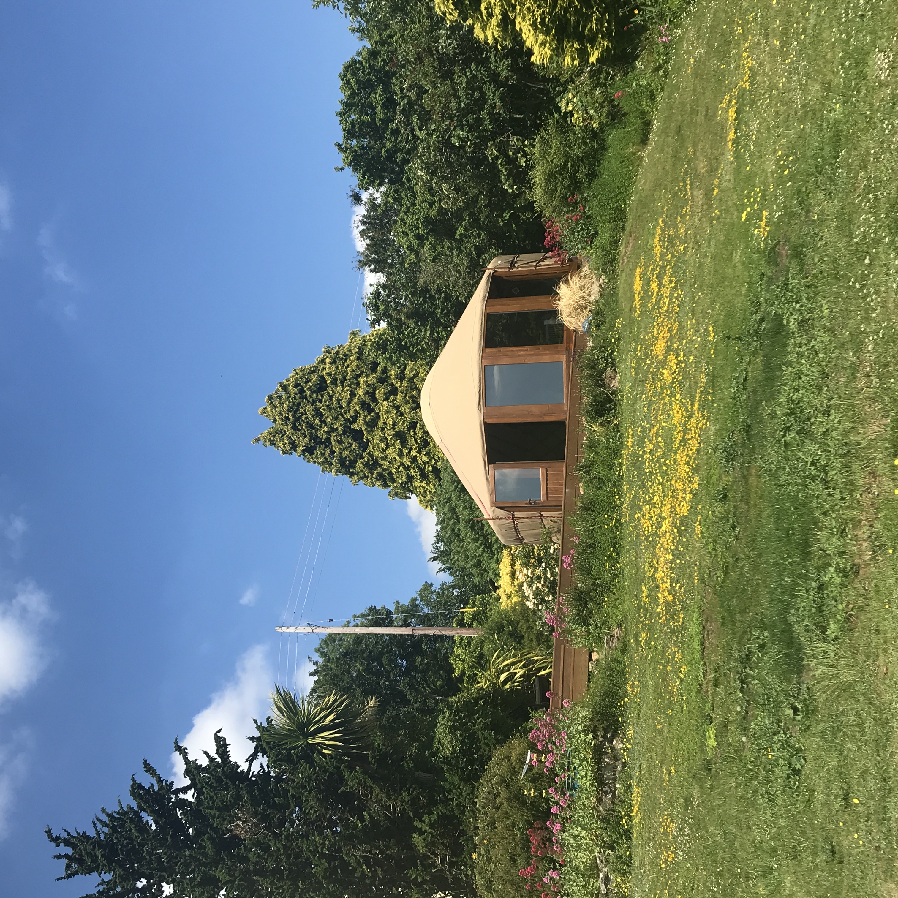 Yurt creative retreat space at Mendip Croft in Somerset?